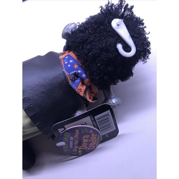 Halloween Frankenstein Animated Plush Sings, Eyes Flash Vintage Dandee - Picture 6 of 9